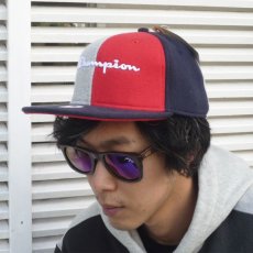 画像8: Champion LIFE リバースウィーブ ハット NAVY×RED メンズ/レディース (8)