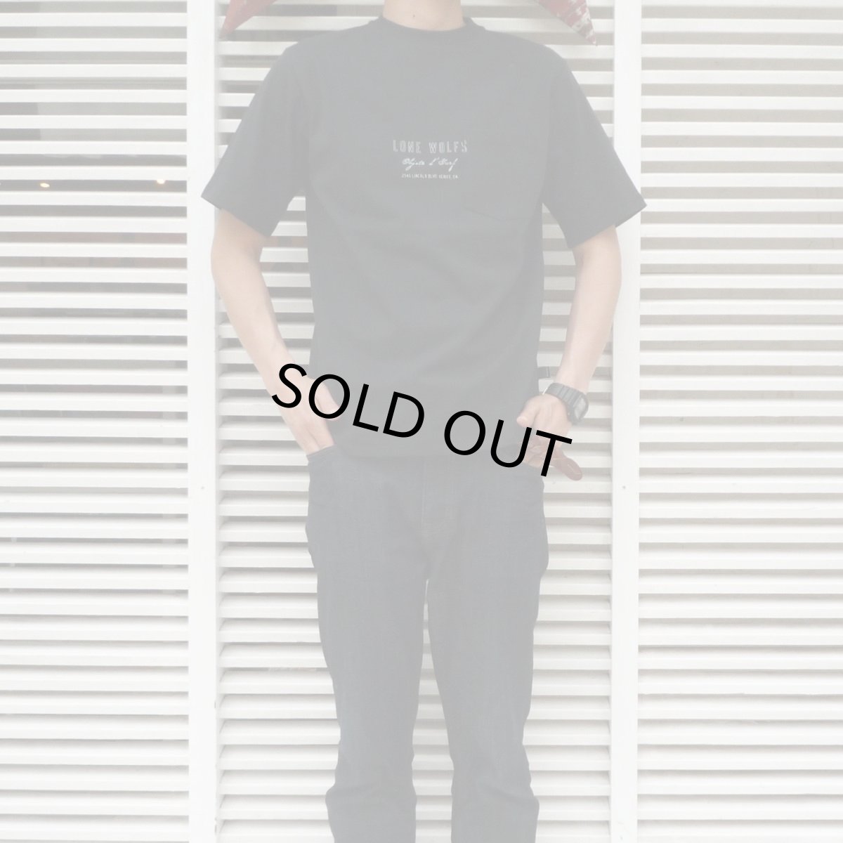 画像12: LONE WOLFS ローンウルフズ POKET TEE SHOP 全2色 メンズ/レディース (12)