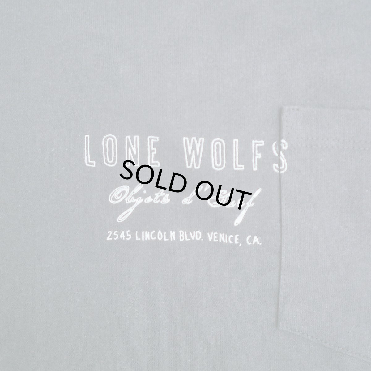 画像9: LONE WOLFS ローンウルフズ POKET TEE SHOP 全2色 メンズ/レディース (9)