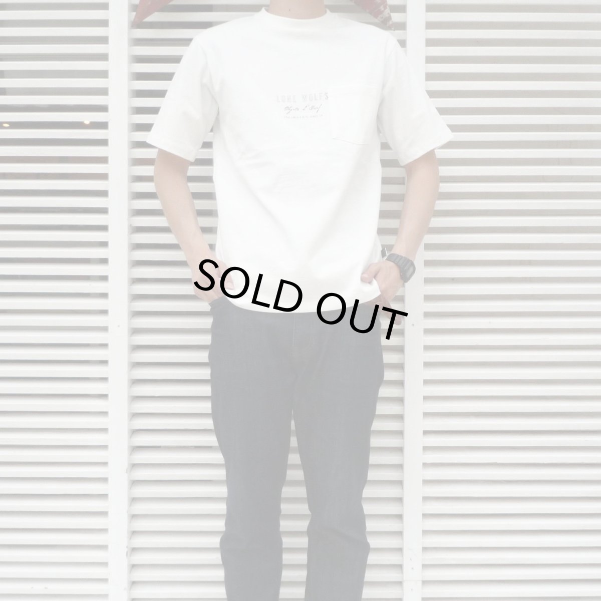 画像13: LONE WOLFS ローンウルフズ POKET TEE SHOP 全2色 メンズ/レディース (13)