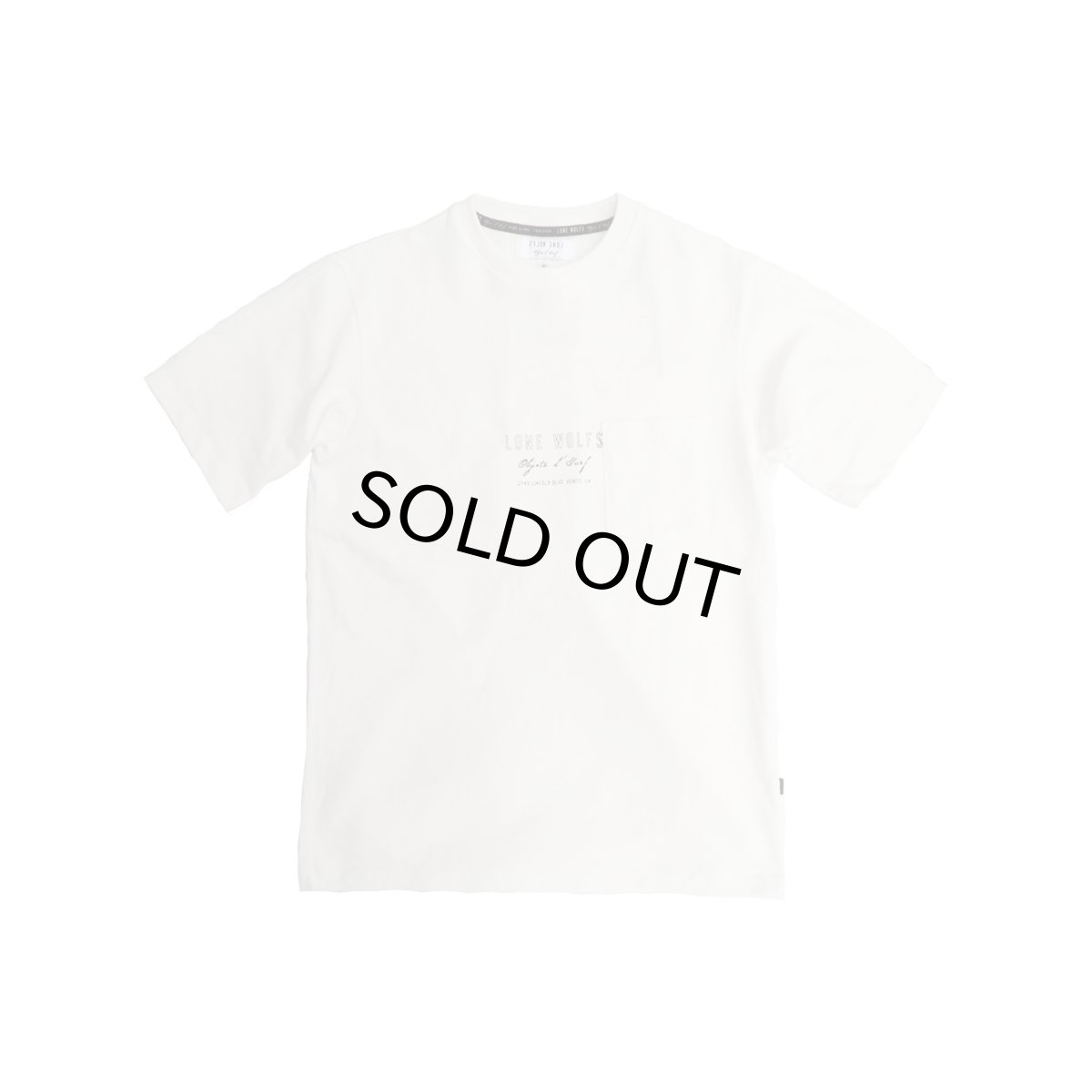 画像4: LONE WOLFS ローンウルフズ POKET TEE SHOP 全2色 メンズ/レディース (4)