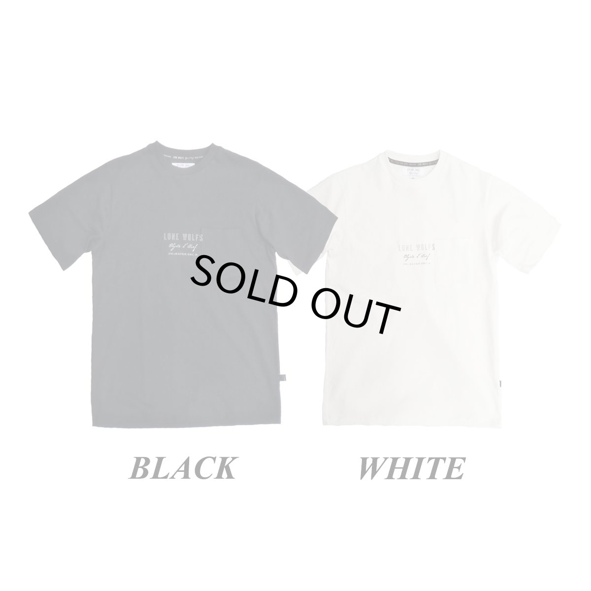 画像2: LONE WOLFS ローンウルフズ POKET TEE SHOP 全2色 メンズ/レディース (2)