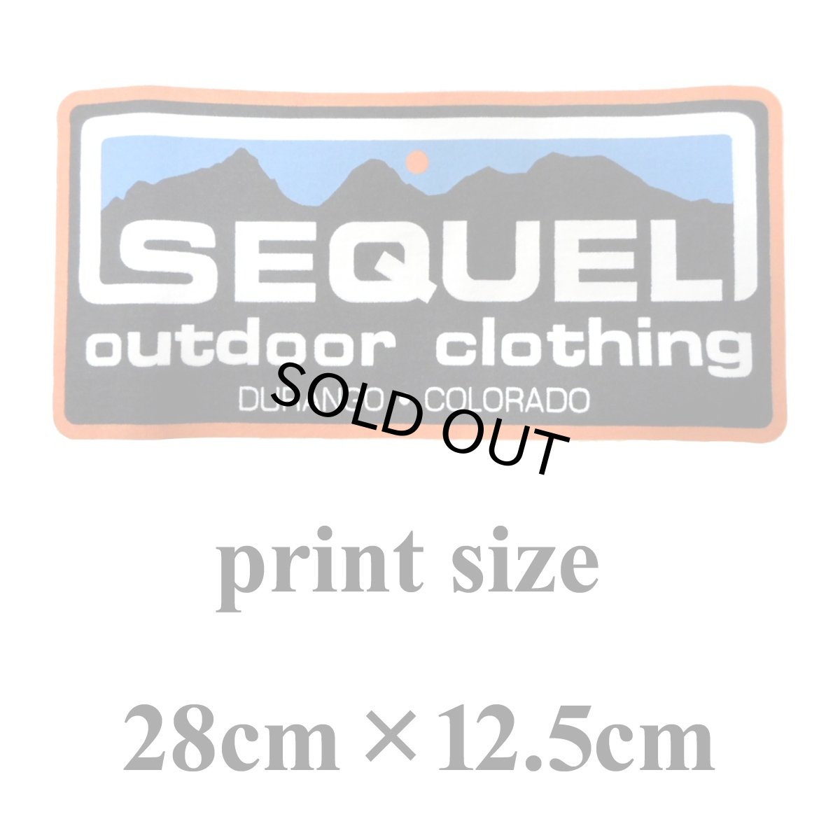 画像12: 【60%OFF】SEQUEL シークエル ロゴプリントT 全4色 メンズ/レディース (12)