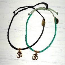 画像3: puravida bracelets プラヴィダブレスレット OHM BITTY CHARM BEAD  カラー 全6色 (3)