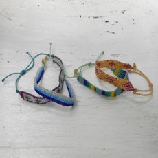 画像1: puravida bracelets プラヴィダブレスレット WOVEN SEAD BEAD カラー 全4色 (1)