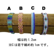 画像2: puravida bracelets プラヴィダブレスレット WOVEN SEAD BEAD カラー 全4色 (2)