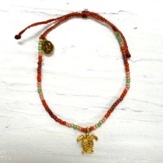 画像4: puravida bracelets プラヴィダブレスレット TURTLE BITTY CHARM BEAD  カラー 全3色 (4)