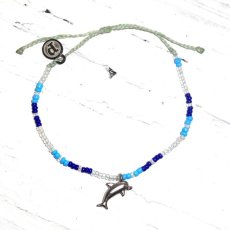 画像2: puravida bracelets プラヴィダブレスレット DOLPHIN BITTY CHARM BEAD  カラー 全2色 (2)