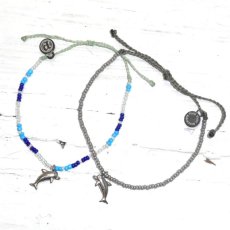 画像1: puravida bracelets プラヴィダブレスレット DOLPHIN BITTY CHARM BEAD  カラー 全2色 (1)