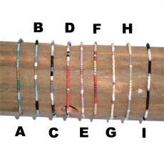画像2: puravida bracelets プラヴィダブレスレット SEAD BEAD カラー 全9色 (2)