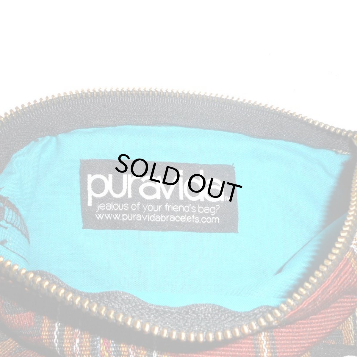 画像8: 【85%OFF】puravida bracelets プラヴィダブレスレット 総柄POUCH　 カラー 全4色 (8)