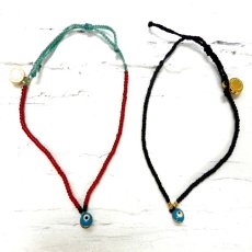 画像3: puravida bracelets プラヴィダブレスレット EVIL EYE BITTY CHARM BEAD  カラー 全4色 (3)