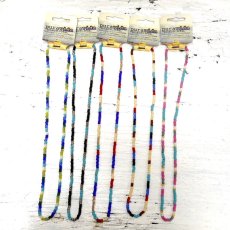 画像2: puravida bracelets プラヴィダブレスレット BEADED NECKLESS カラー 全10色 (2)