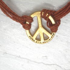 画像4: puravida bracelets プラヴィダブレスレット PEACE BITTY CHARMS カラー 全2色 (4)