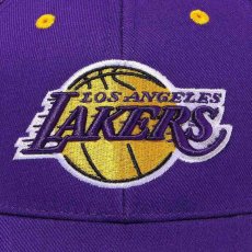画像4: NATIONAL CAP NBA  LOSANGELES LAKERS PURPLE ロサンゼルスレイカーズ  キャップ メンズ/レディース (4)