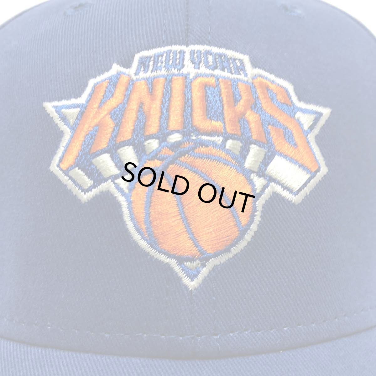 画像4: NATIONAL CAP NBA  NEW YORK KNICKS BLUE  ニューヨークニックス キャップ メンズ/レディース (4)