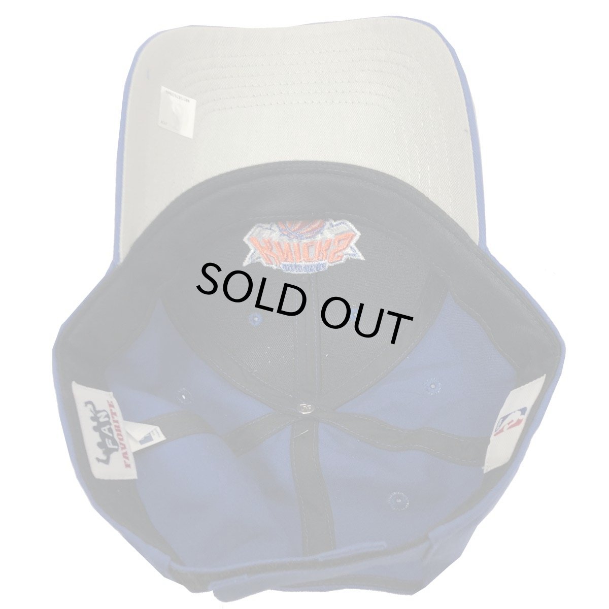 画像7: NATIONAL CAP NBA  NEW YORK KNICKS BLUE  ニューヨークニックス キャップ メンズ/レディース (7)
