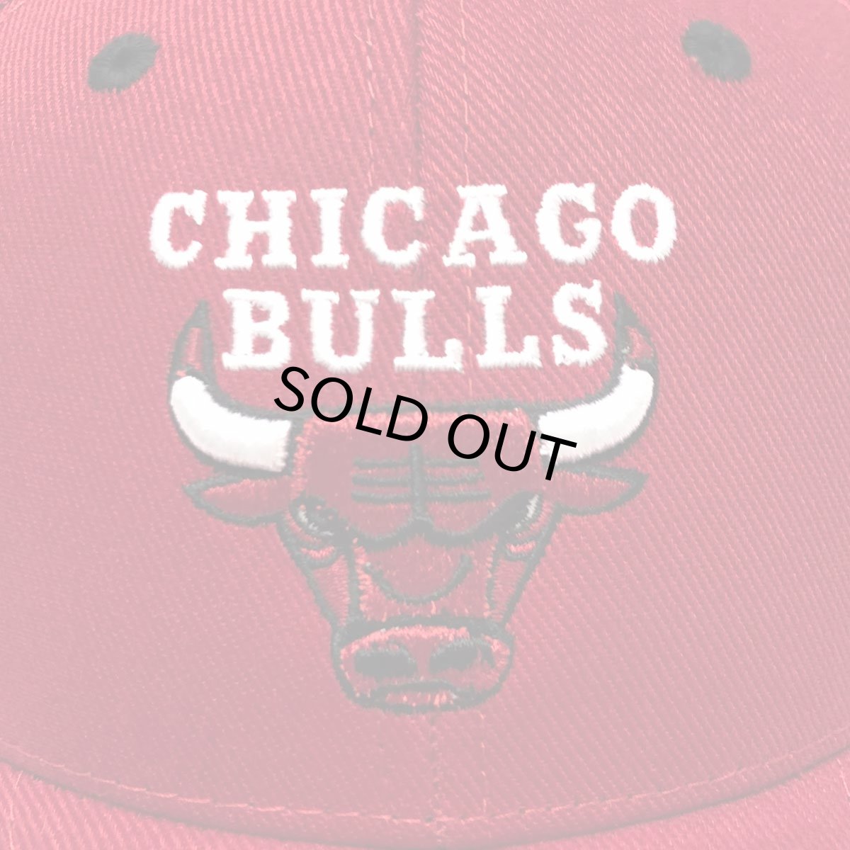 画像4: NATIONAL CAP NBA  CHICAGO BULLS RED  シカゴブルス キャップ メンズ/レディース (4)