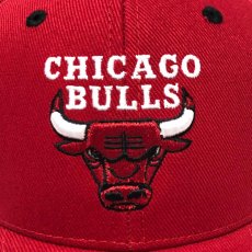 画像4: NATIONAL CAP NBA  CHICAGO BULLS RED  シカゴブルス キャップ メンズ/レディース (4)