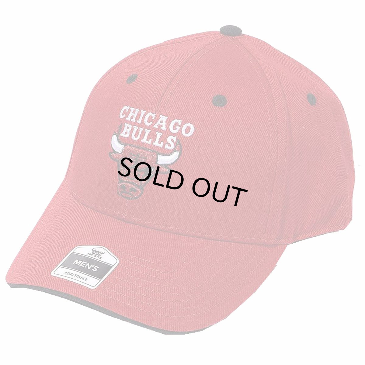 画像1: NATIONAL CAP NBA  CHICAGO BULLS RED  シカゴブルス キャップ メンズ/レディース (1)