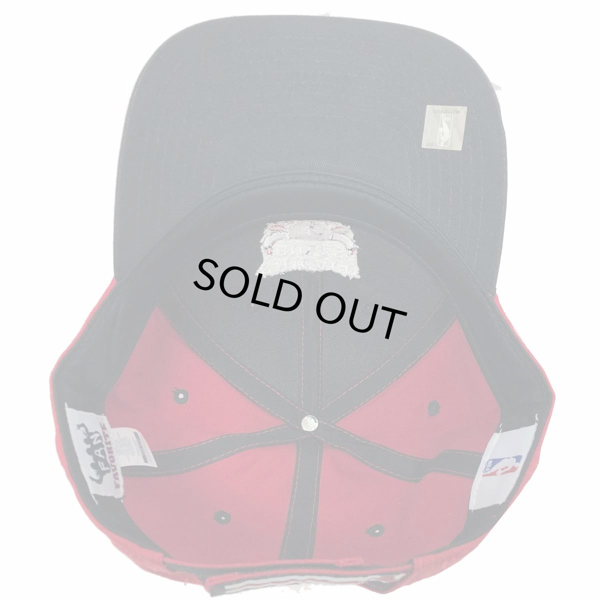 画像7: NATIONAL CAP NBA  CHICAGO BULLS RED  シカゴブルス キャップ メンズ/レディース (7)