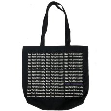 画像1: ENVIRO TOTE  NYU SHOULDER  COTTON TOTE BLACK トートバッグ ブラック ユニセックス (1)