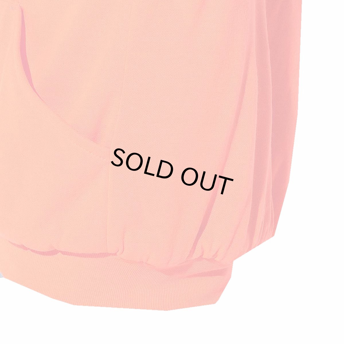 画像5: SNAP'N  WEAR スナップンウェア  オーバーサイズ裏サーマル ZIP PARKA　2色  ORANGE　BLACK　メンズ (5)