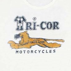 画像3: JOHNSON MOTORS ジョンソンモーターズ  TRI-COR プリントTシャツ  OPTIC WHITE メンズ/レディース (3)