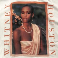 画像2: WHITNEY HOUSTON ホイットニーヒューストン TEE  ホワイト WHITE メンズ/レディース (2)