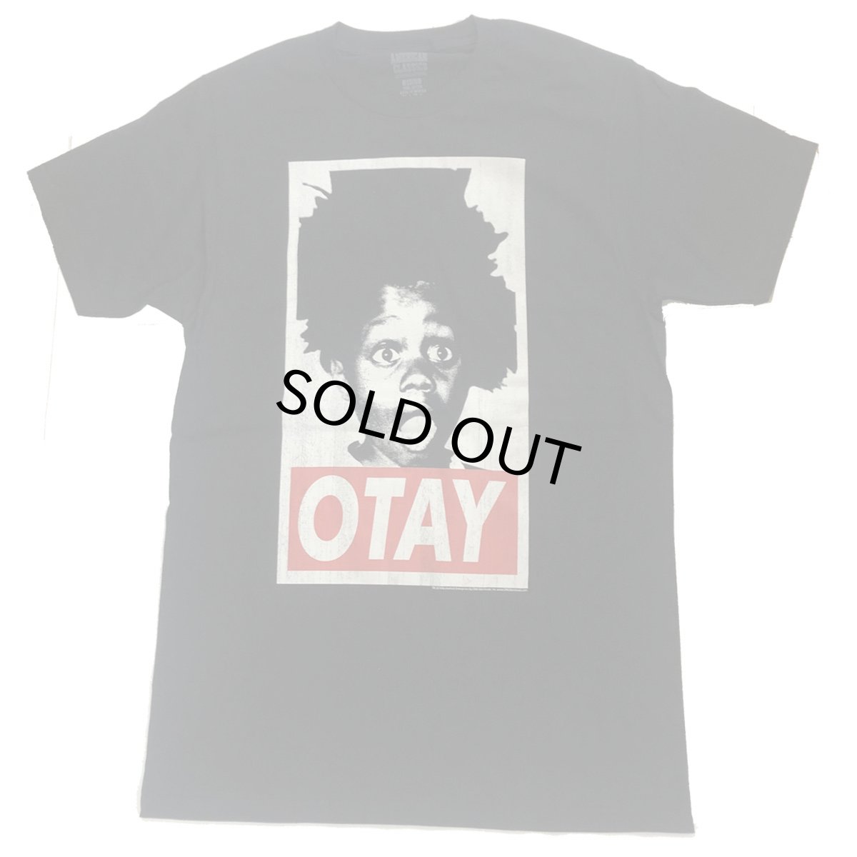 画像1: [50%OFF]AMERICAN CLASSICS アメリカンクラシックス TEE BUCKWHEAT-OTAY BLACK メンズ/レディース (1)