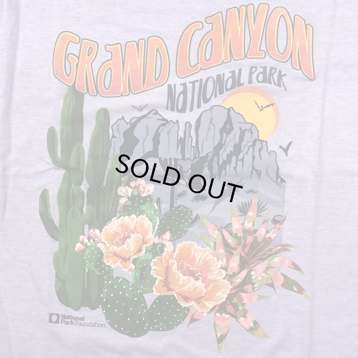 画像3: NATIONAL PARK FOUNDATION ナショナルパーク財団 TEE GRAND CANYON  ラベンダー メンズ/レディース (3)