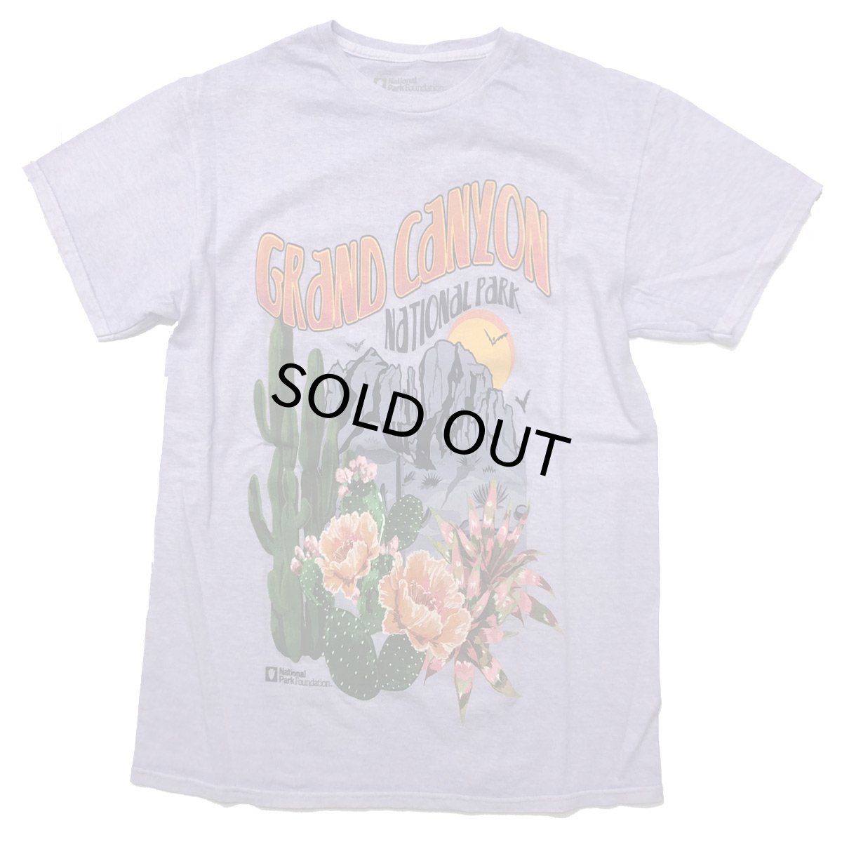 画像1: NATIONAL PARK FOUNDATION ナショナルパーク財団 TEE GRAND CANYON  ラベンダー メンズ/レディース (1)