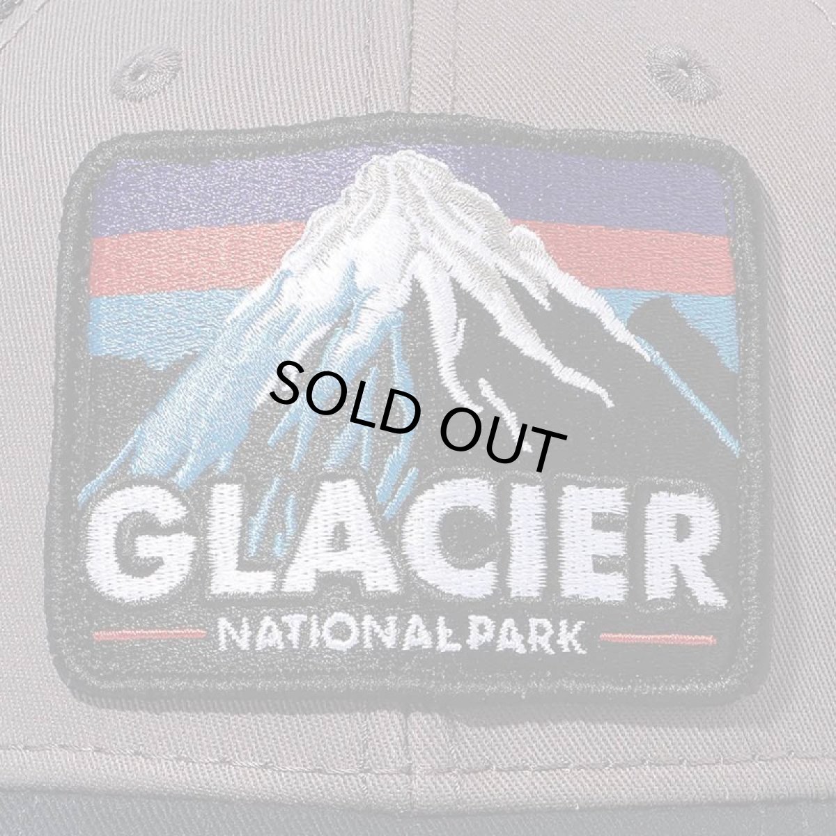 画像4: NATIONAL PARK FOUNDATION ナショナルパーク財団 メッシュCAP GLACIER DARK NAVYXGRAY  メンズ/レディース (4)