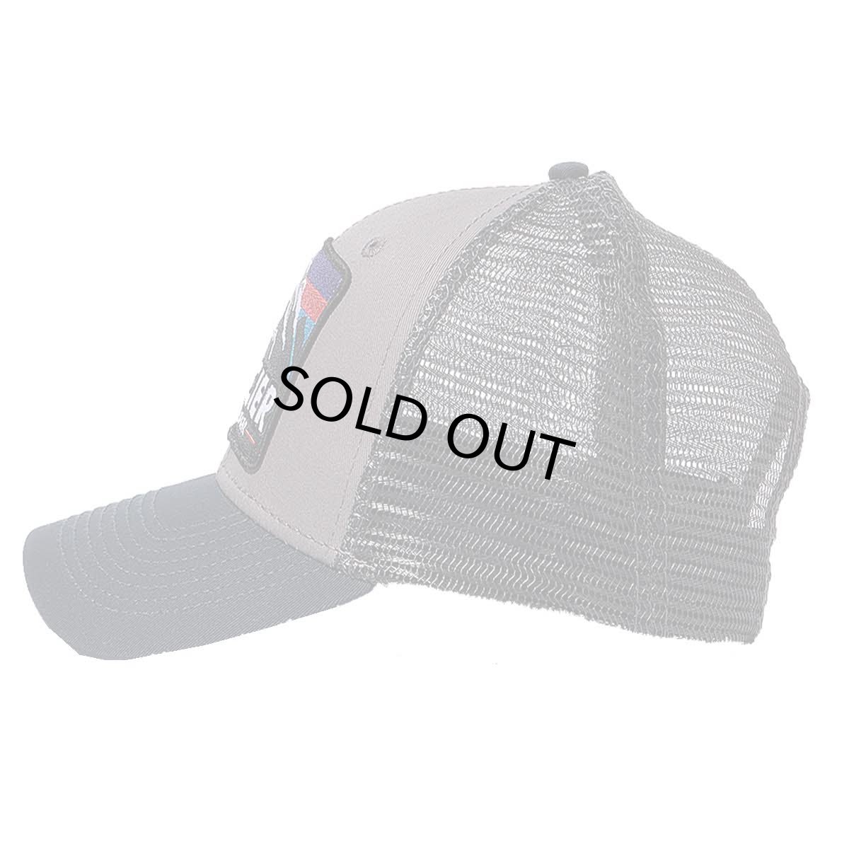 画像2: NATIONAL PARK FOUNDATION ナショナルパーク財団 メッシュCAP GLACIER DARK NAVYXGRAY  メンズ/レディース (2)