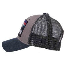 画像2: NATIONAL PARK FOUNDATION ナショナルパーク財団 メッシュCAP GLACIER DARK NAVYXGRAY  メンズ/レディース (2)