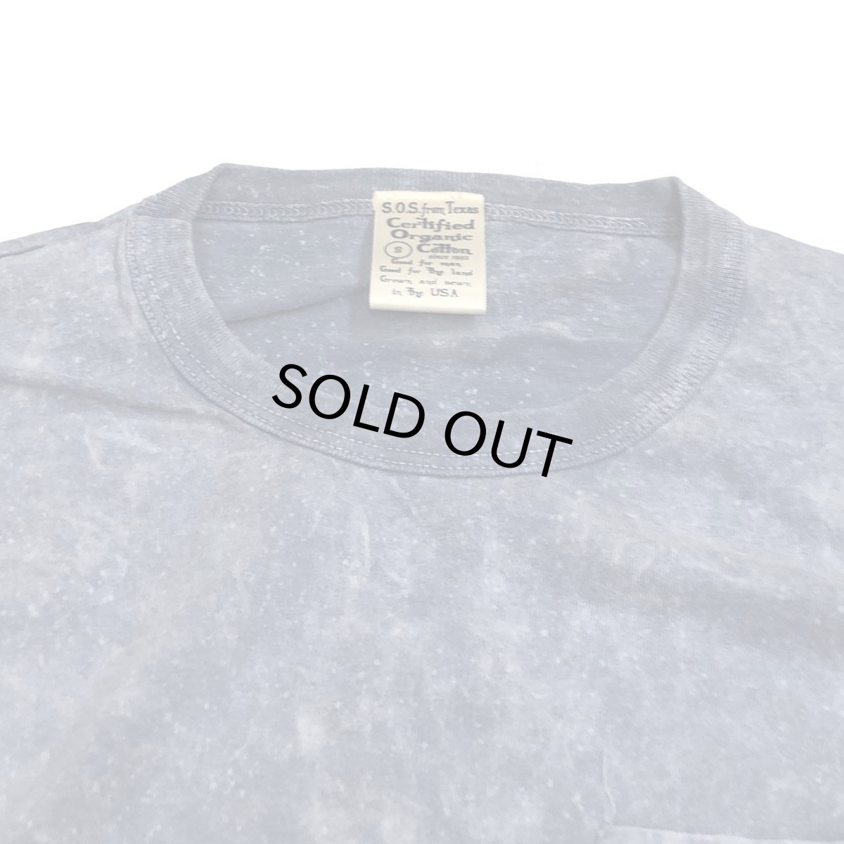 画像4: SOS FROM TEXAS エスオーエスフロムテキサス PIGMENT  POCKET TEE  2色 ピグメントポケット  メンズ/レディース (4)