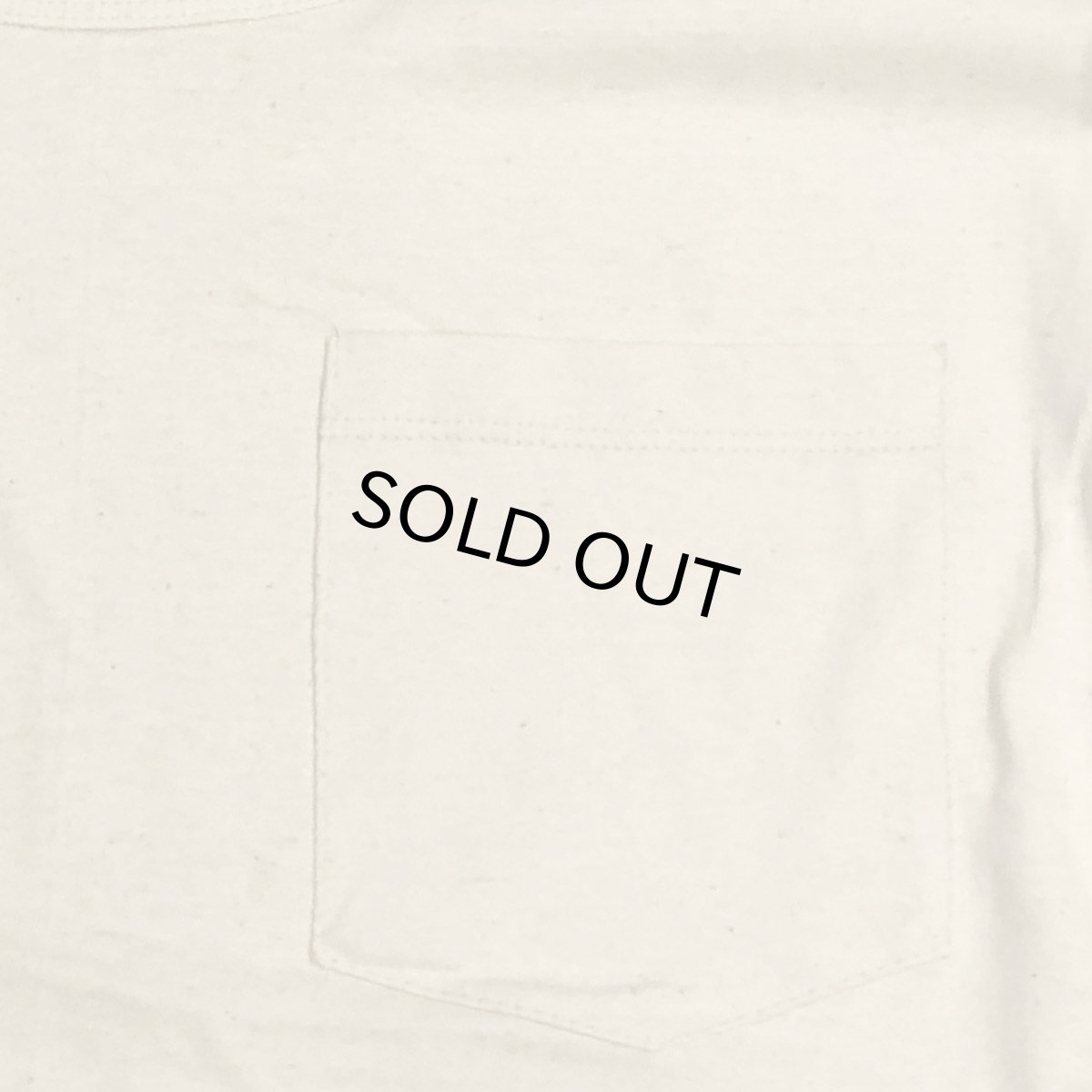 画像4: SOS FROM TEXAS エスオーエスフロムテキサス SOLID POCKET TEE　1色　ソリッドポケットT  メンズ/レディース (4)