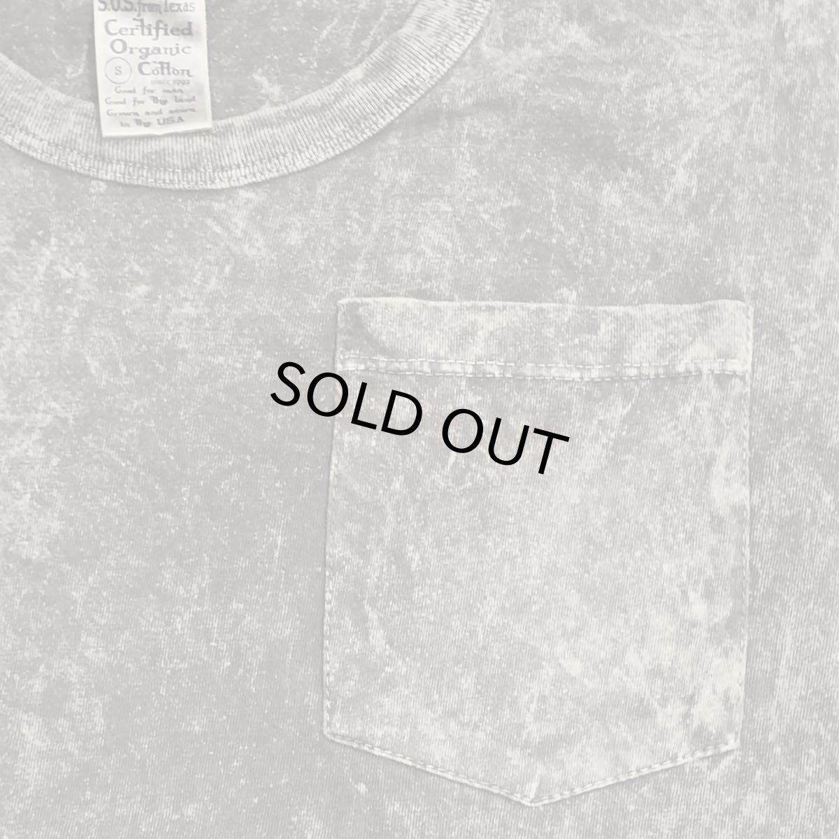 画像6: SOS FROM TEXAS エスオーエスフロムテキサス PIGMENT  POCKET TEE  2色 ピグメントポケット  メンズ/レディース (6)