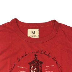 画像2: TAILGATE テイルゲートTシャツ  HIGHLAND LIGHTHOUSE  TEE FADED RED  メンズ レディス (2)