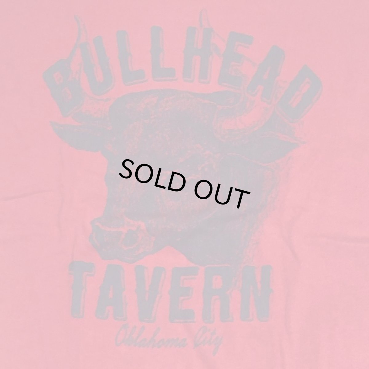 画像3: TAILGATE テイルゲートTシャツ  BULLHEAD  TEE FADED RED  メンズ レディス (3)