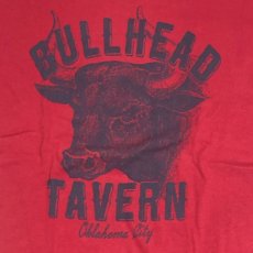 画像3: TAILGATE テイルゲートTシャツ  BULLHEAD  TEE FADED RED  メンズ レディス (3)