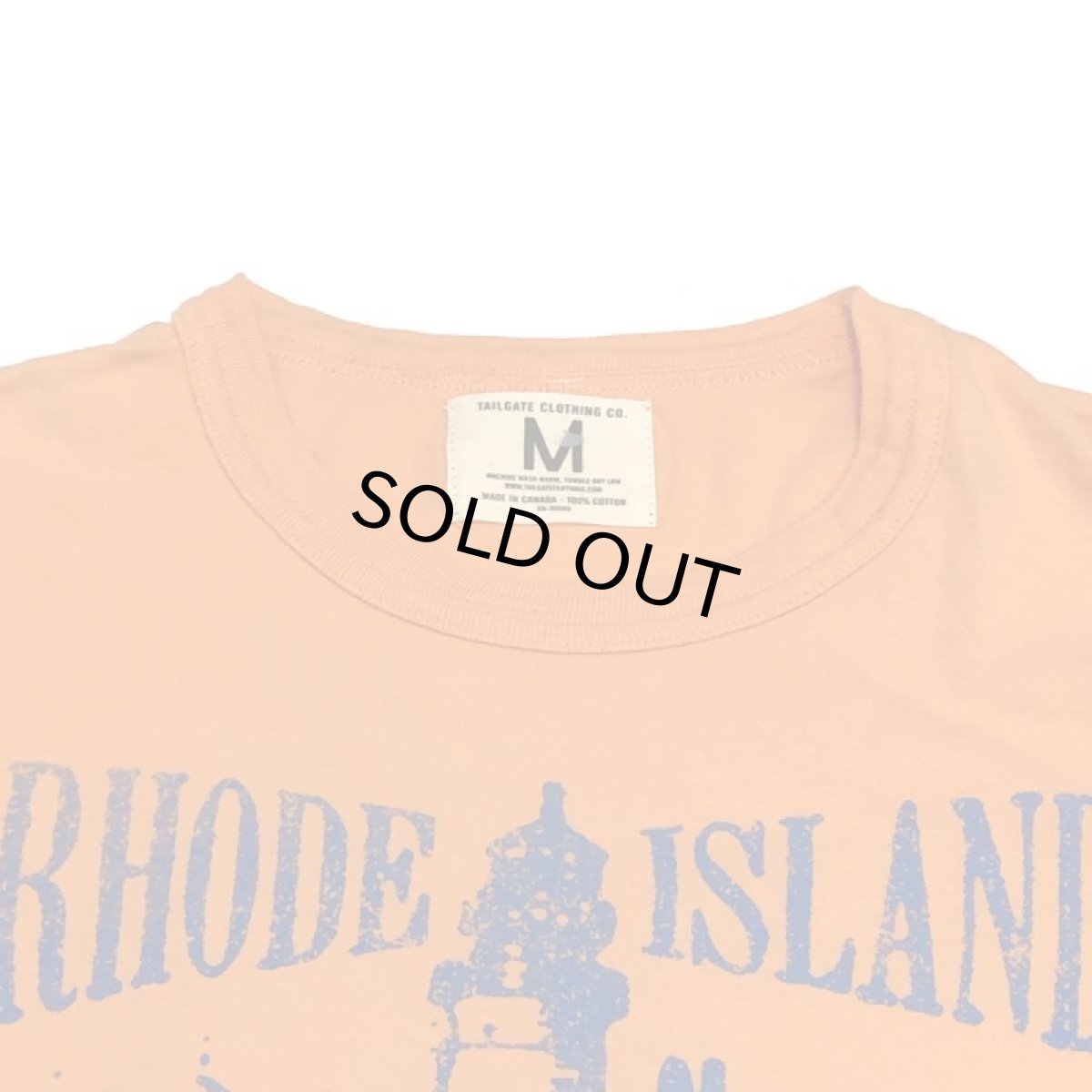 画像2: TAILGATE テイルゲートTシャツ  RHODE ISLAND MANGO メンズ /レディス (2)