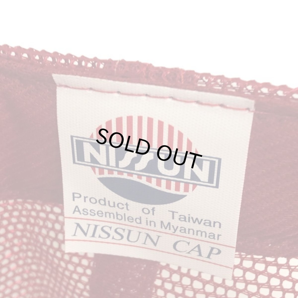 画像6: TRUKER HAT USA メッシュCAP KEEP ON TRUCKIN RED   メンズ/レディース (6)