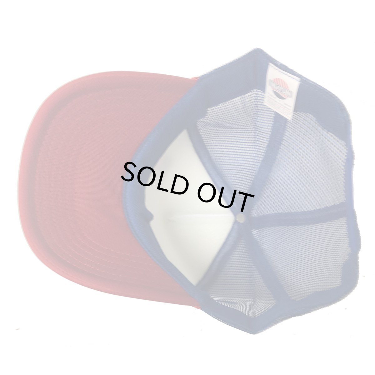 画像5: TRUKER HAT USA メッシュCAP HOLLY MANIFOLDS REDXWHTXRYL   メンズ/レディース (5)