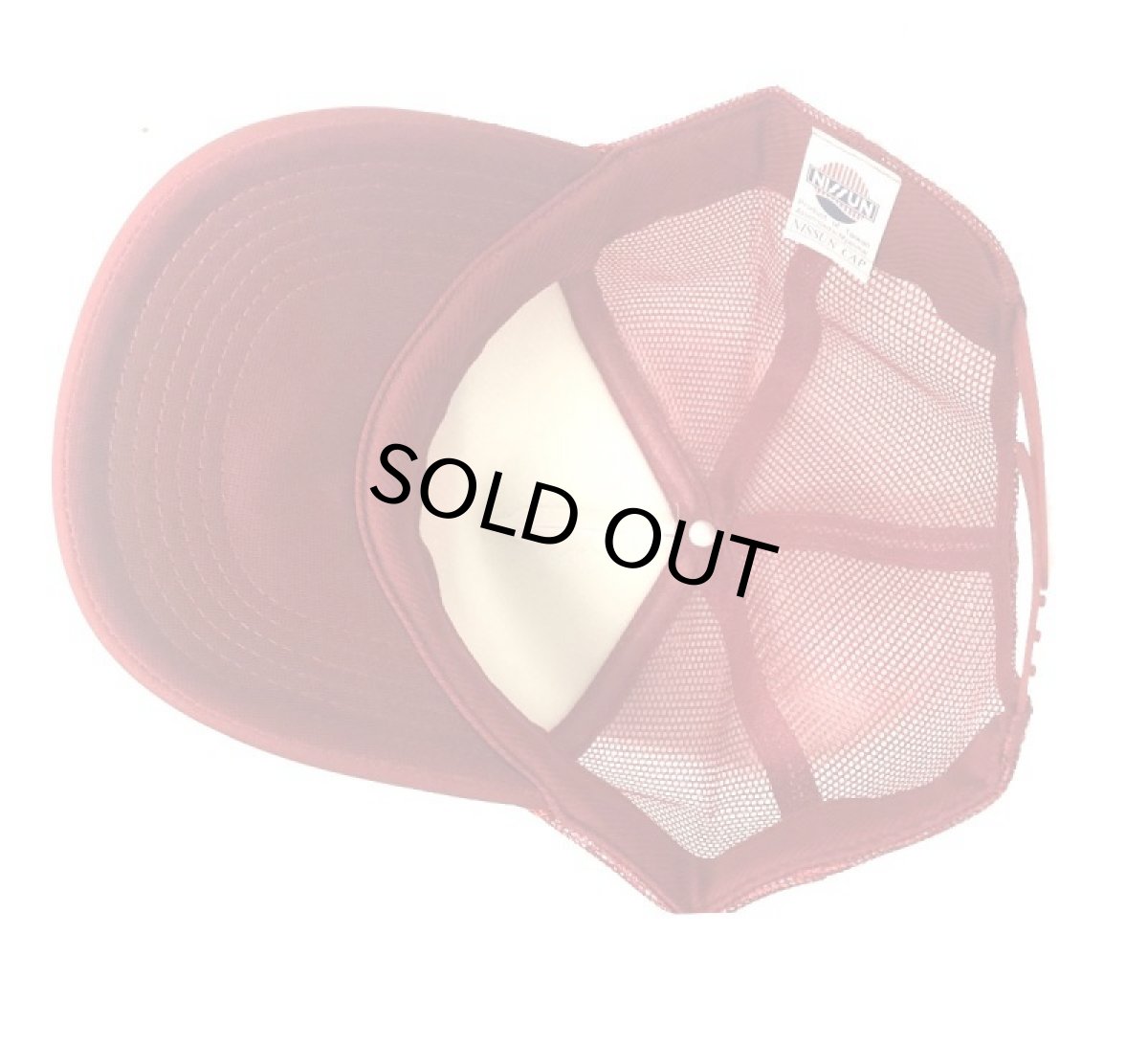 画像5: TRUKER HAT USA メッシュCAP KEEP ON TRUCKIN RED   メンズ/レディース (5)