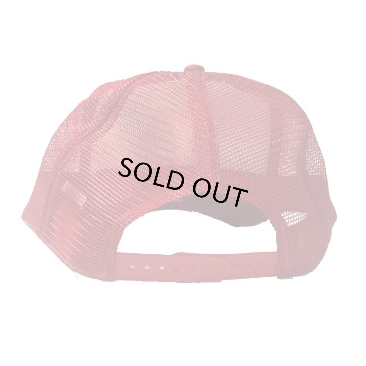 画像3: TRUKER HAT USA メッシュCAP KEEP ON TRUCKIN RED   メンズ/レディース (3)