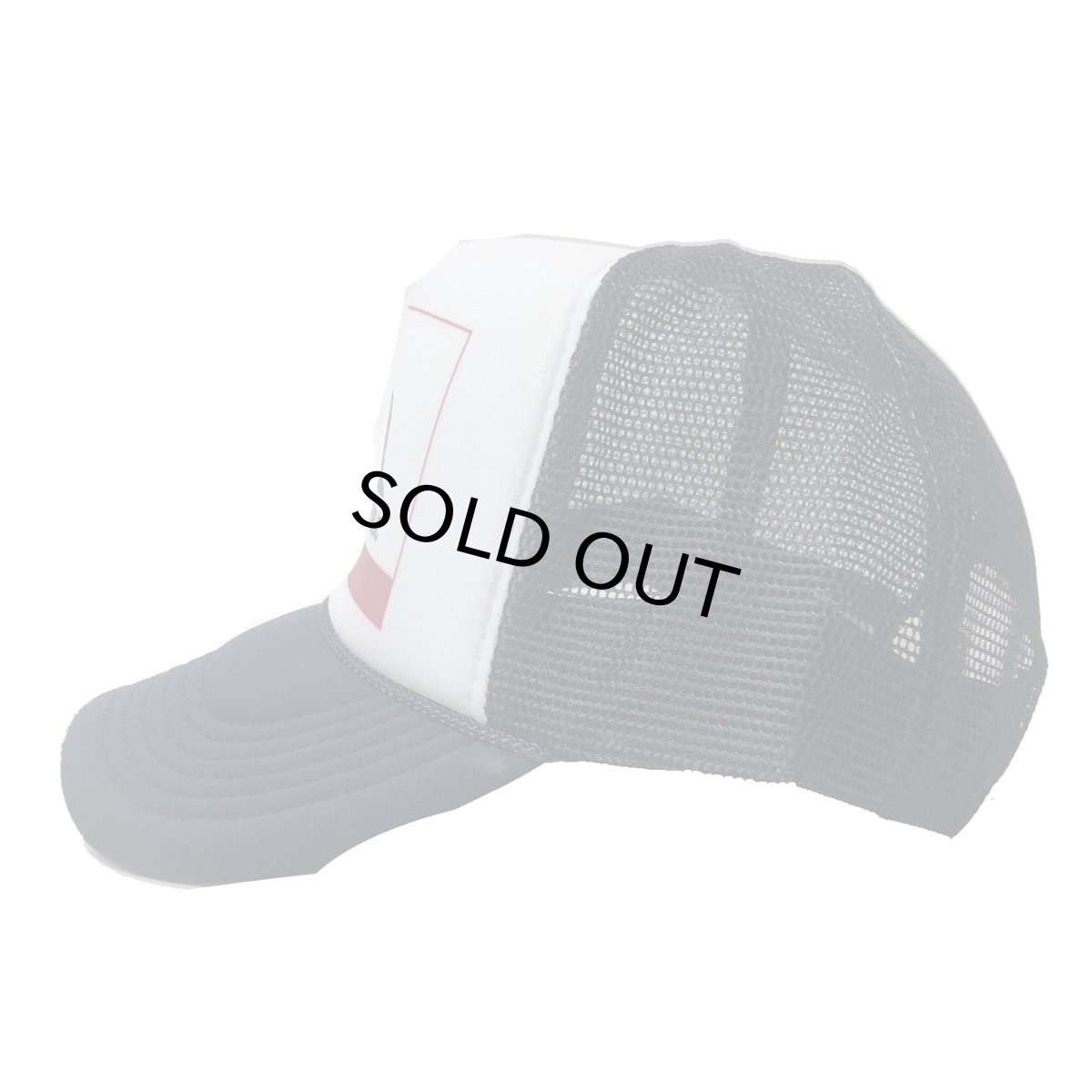 画像2: TRUKER HAT USA メッシュCAP CALIFORNIA FLAG  NAVY   メンズ/レディース (2)