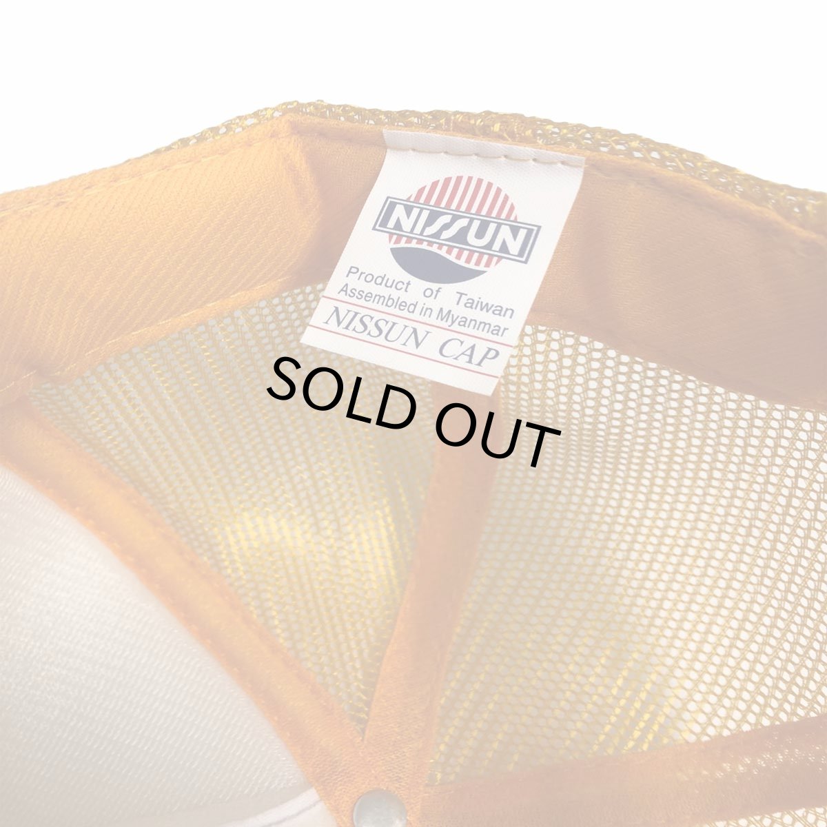 画像6: TRUKER HAT USA メッシュCAP CALIFORNIA LICENSE PLAT YELLOW   メンズ/レディース (6)