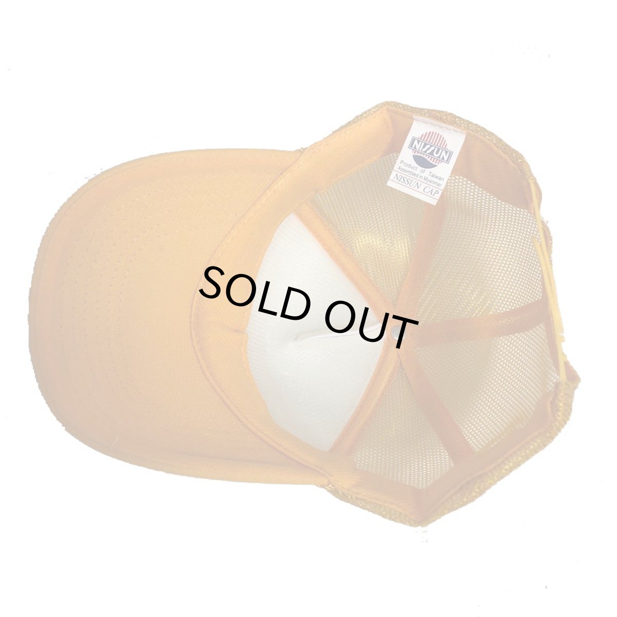 画像5: TRUKER HAT USA メッシュCAP CALIFORNIA LICENSE PLAT YELLOW   メンズ/レディース (5)