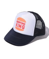 画像1: TRUKER HAT USA メッシュCAP BEERPONG KING  NAVY   メンズ/レディース (1)